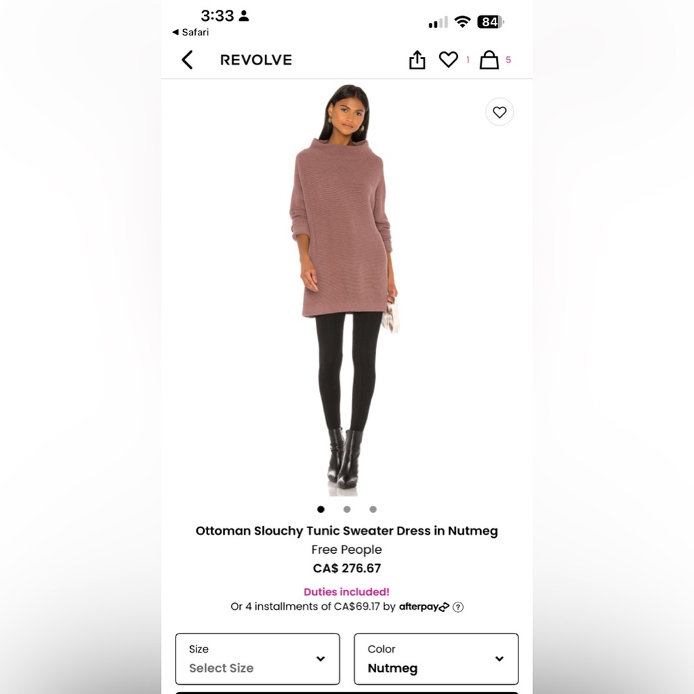 Free People Ottoman Tunic